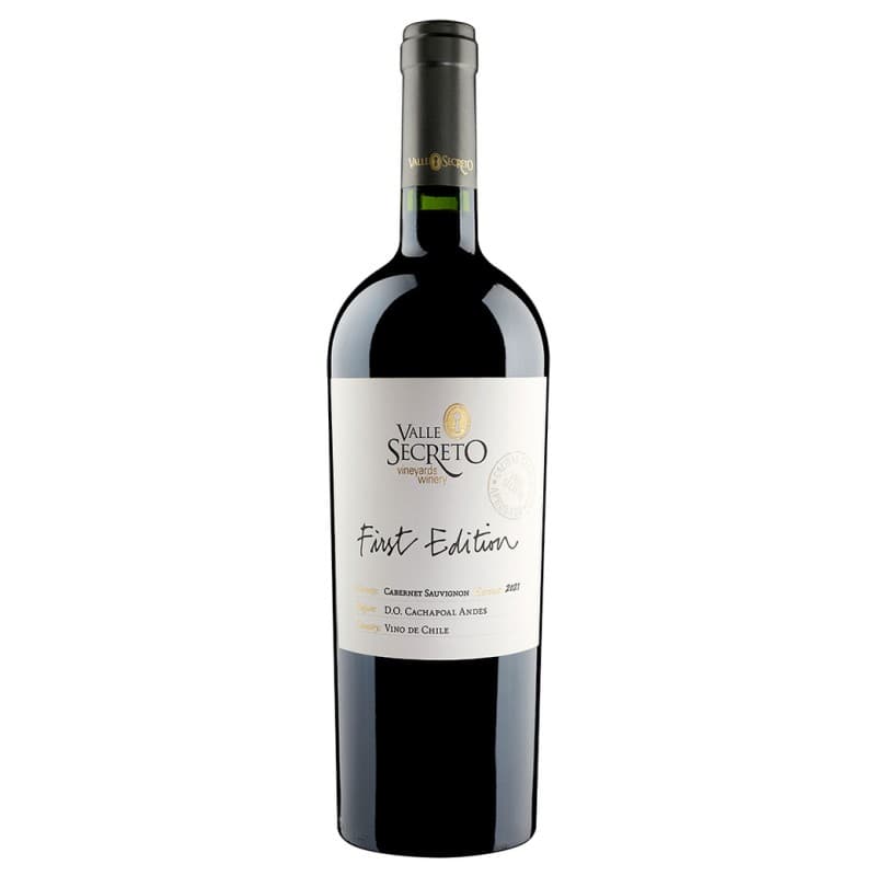 Imagen de VINO VALLE SECRETO CABERNET SAUVIGNON FIRST EDITION 750ML