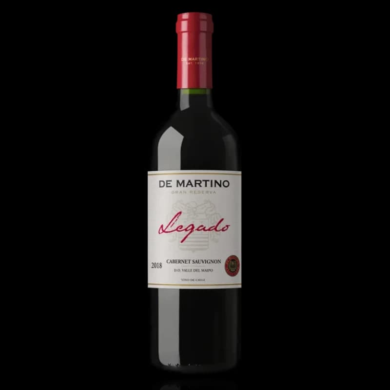 Imagen de VINO DE MARTINO GRAN RESERVA LEGADO CABERNET SAUVIGNON 750 ML