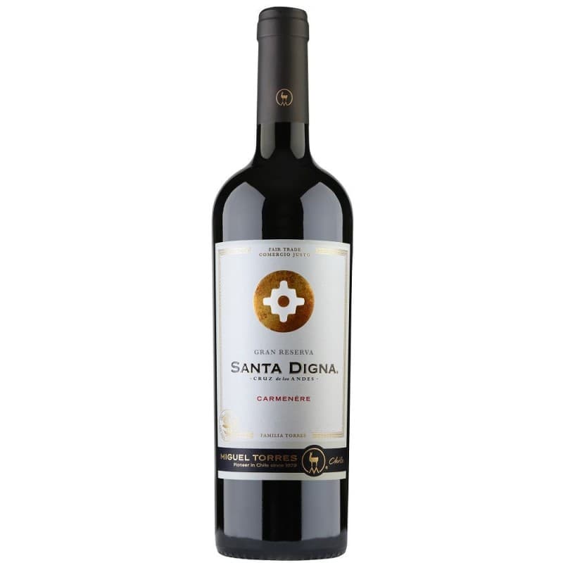 Imagen de VINO SANTA DIGNA RESERVA CARMENERE 750CC