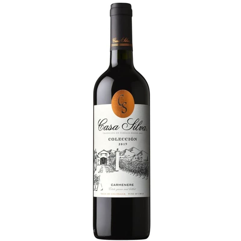Imagen de VINO CASA SILVA COLECCIÓN CARMENERE 750CC