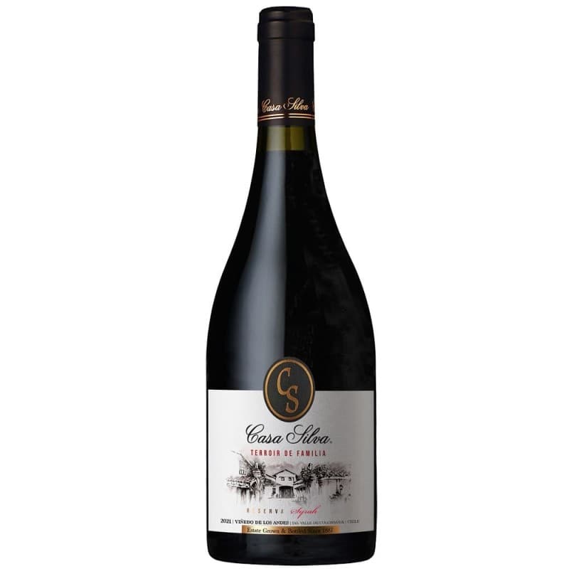Imagen de VINO CASA SILVA TDF RESERVA SYRAH 750 ML