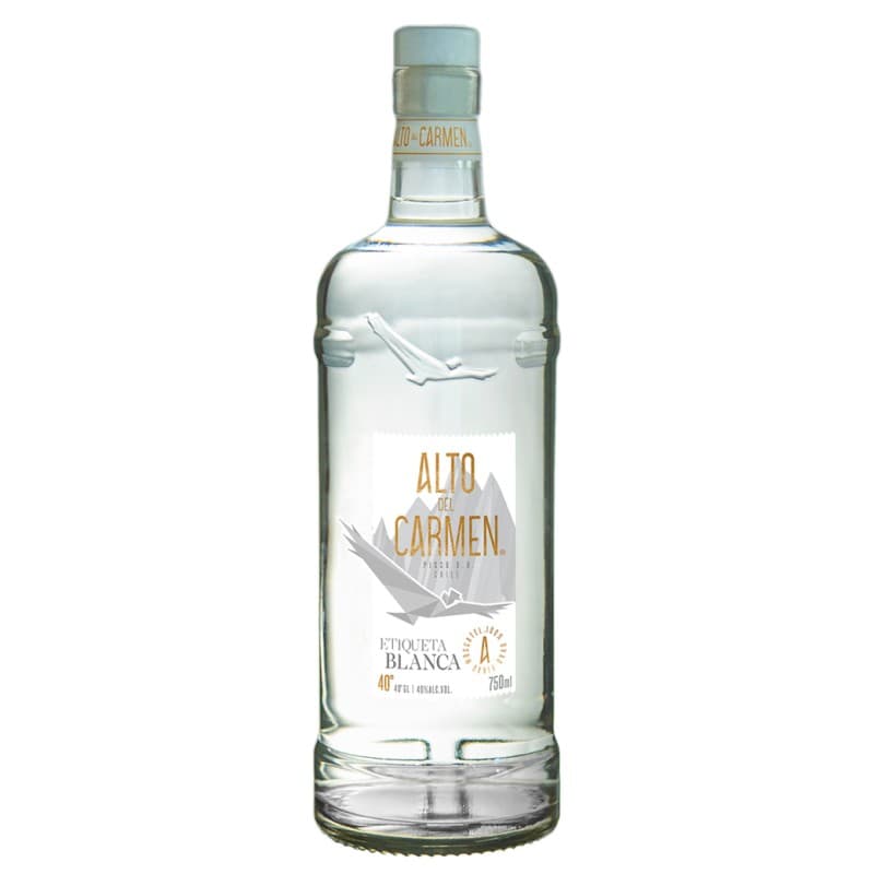 Imagen de PISCO ALTO DEL CARMEN ETIQUETA BLANCA 750 ML