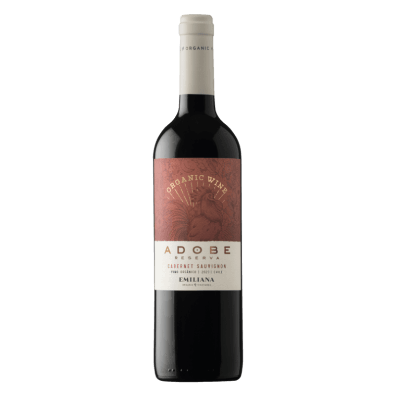 Imagen de VINO ADOBE ORGANICO CABERNET SAUVIGNON 750 ML