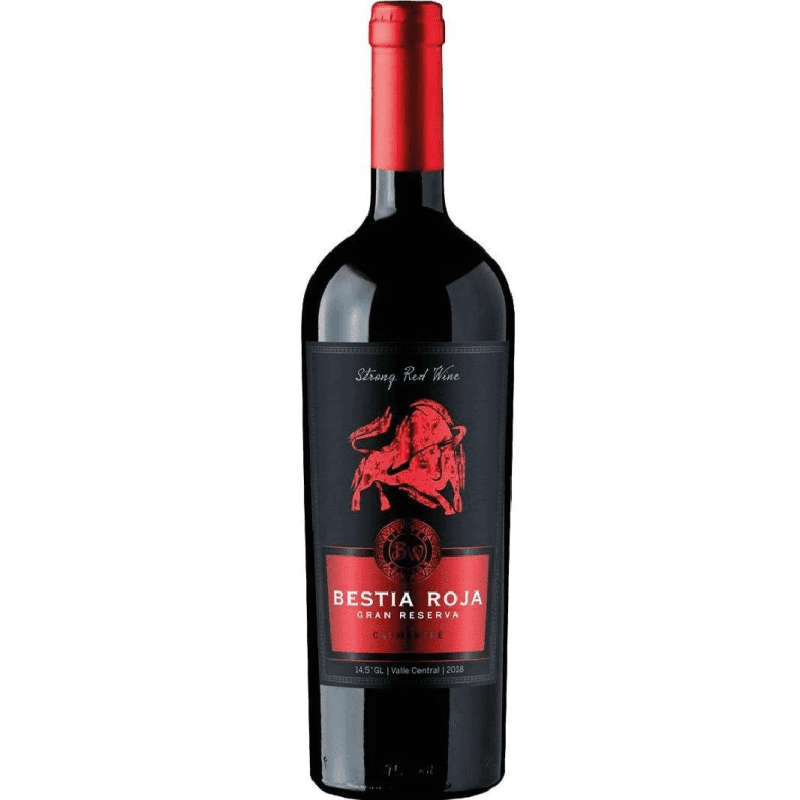 Imagen de VINO BESTIA ROJA GRAN RVA. CARMENERE 750ML
