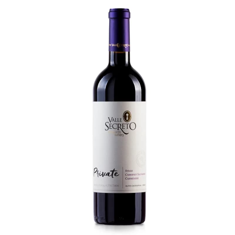 Imagen de VINO SECRETO DEL VALLE BLEND PRIVATE 750 ML