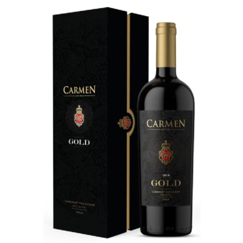 Imagen de VINO CABERNET SAUVIGNON CARMEN GOLD 750ML