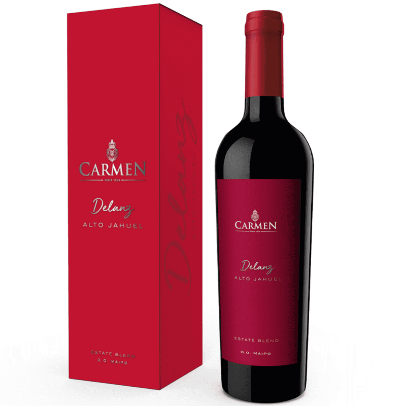 Imagen de VINO CARMEN DELANZ ALTO JAHUEL BLEND 750ML