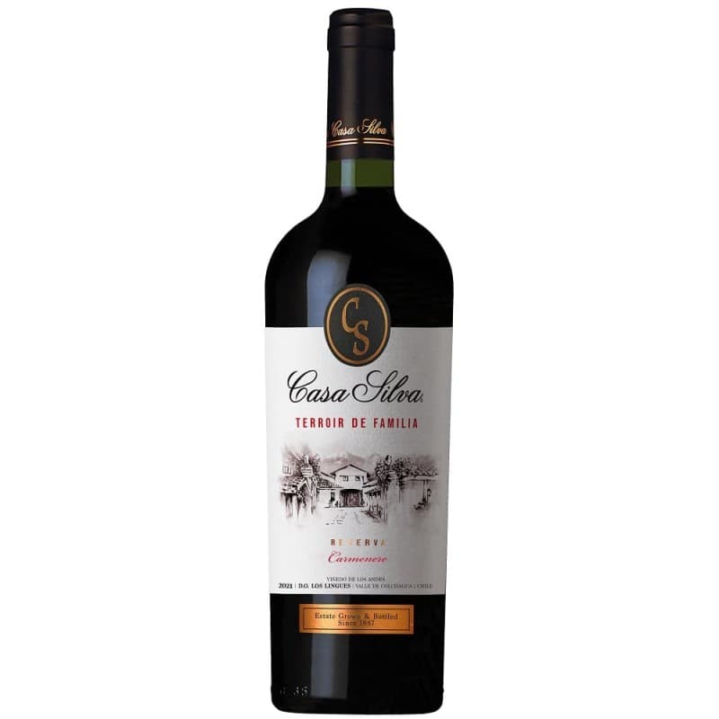 Imagen de VINO CASA SILVA TDF RESERVA CARMENERE 750ML