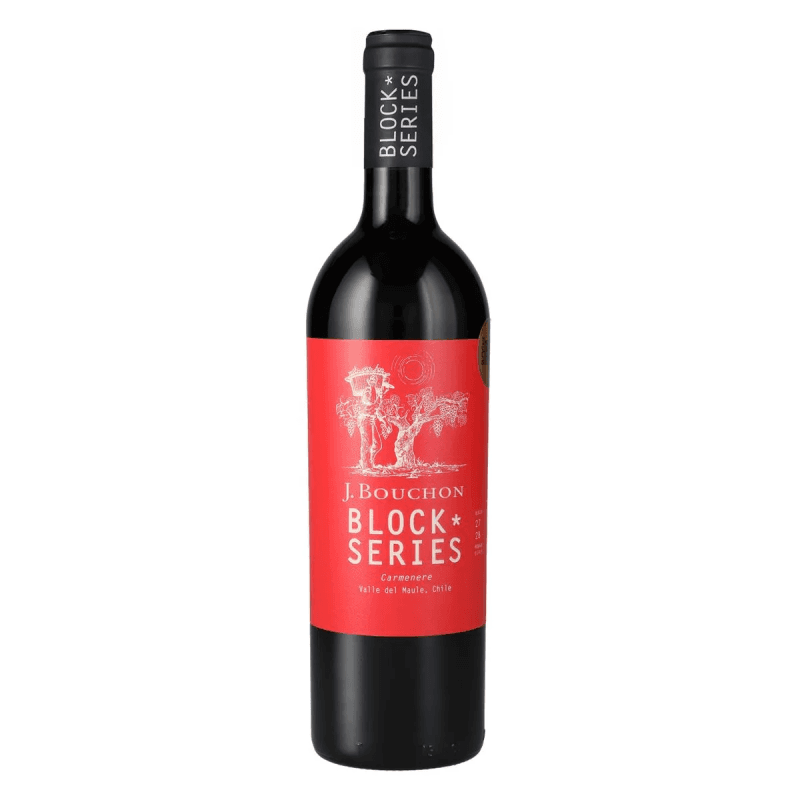 Imagen de VINO J. BOUCHON BLOCK SERIES CARMENERE 750 ML