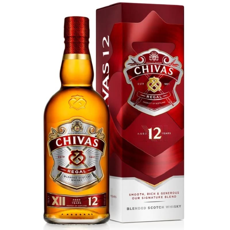 Imagen de CHIVAS REGAL 12 AÑOS 1000ML