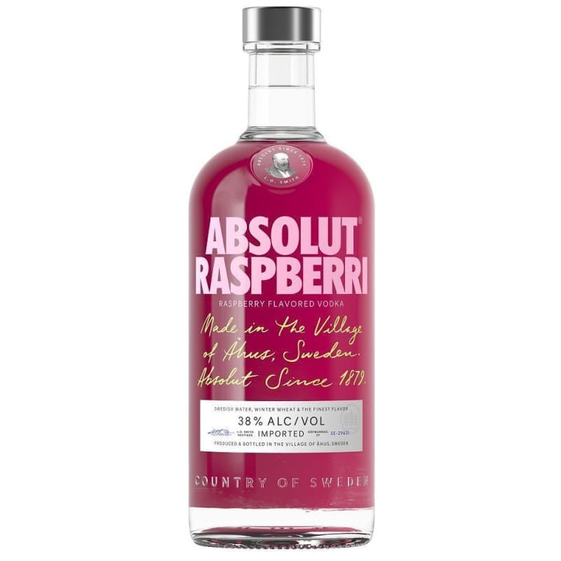 Imagen de VODKA ABSOLUT RASPBERRI 750 ML.