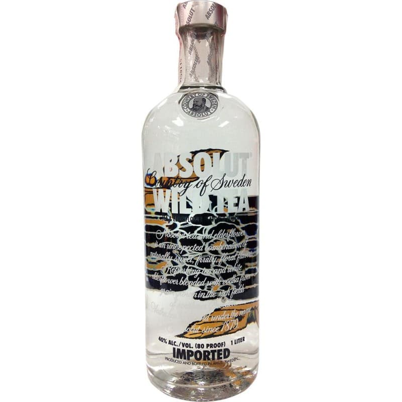 Imagen de VODKA ABSOLUT WILD TEA 750 ML