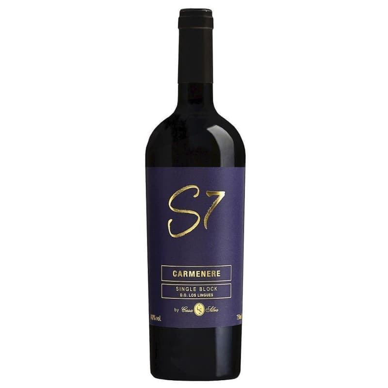Imagen de VINO S7 CASA SILVA CARMENERE 750 ML
