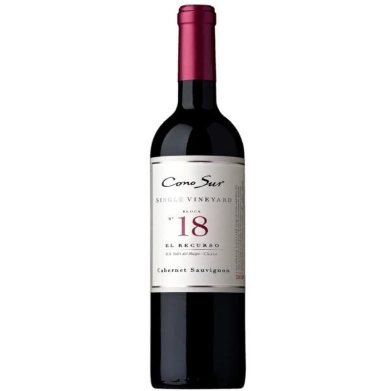 Imagen de VINO CONO SUR SINGLE VINEYARD N18 CABERNET SAUVIGNON 750ML