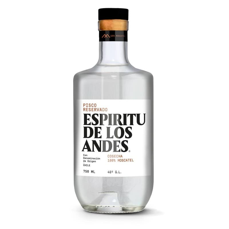 Imagen de PISCO ESPIRITU DE LOS ANDES 40° 750ML