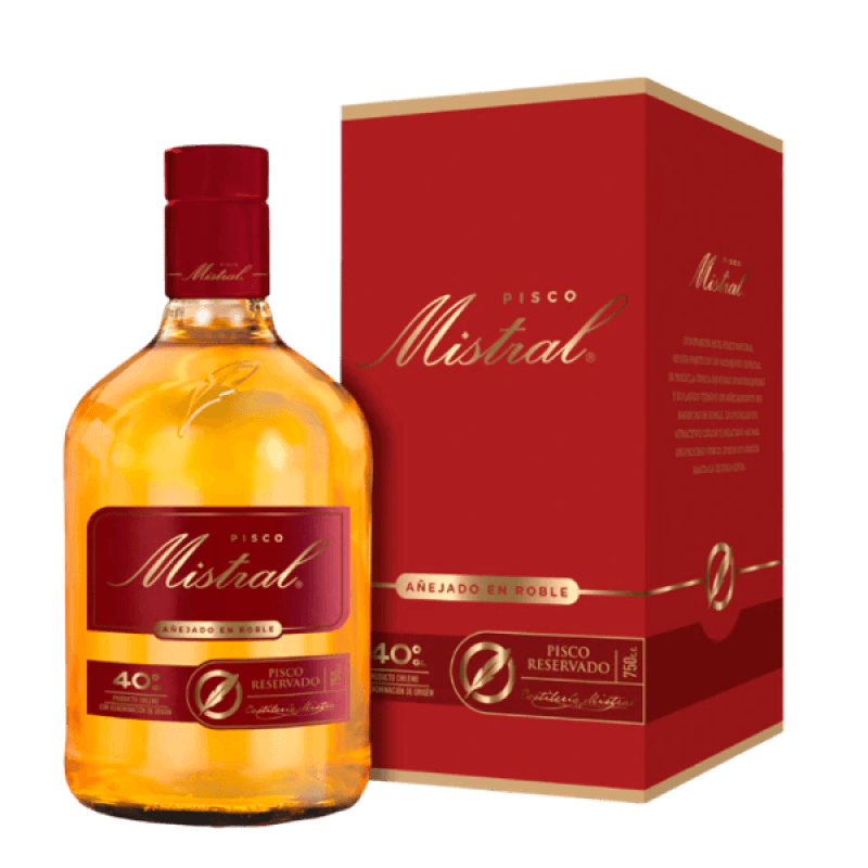 Imagen de PISCO MISTRAL RESERVA 40º 750ML
