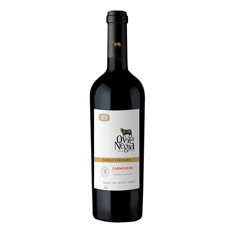 Imagen de VINO OVEJA NEGRA SINGLE VINEYARD CARMENERE 750ML