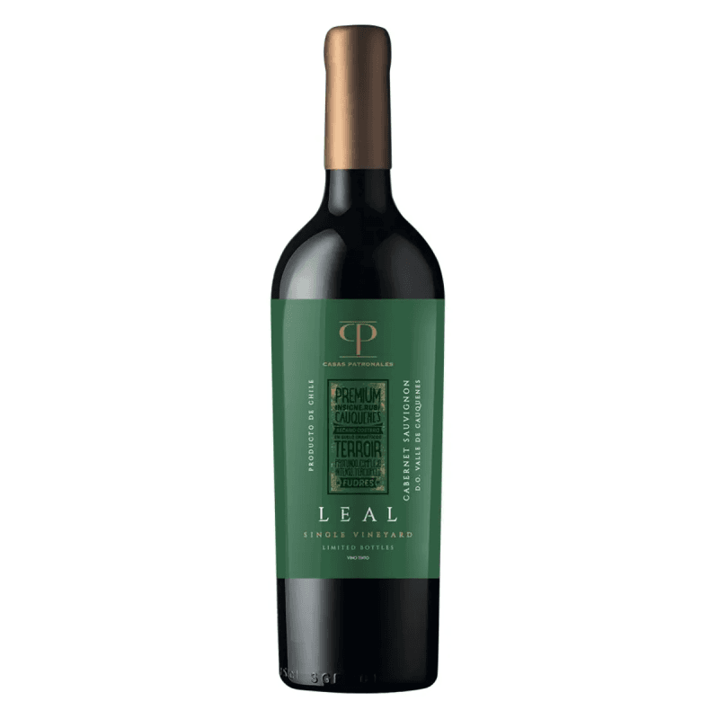 Imagen de VINO CASAS PATRONALES CABERNET SAUVIGNON LEAL 750 ML