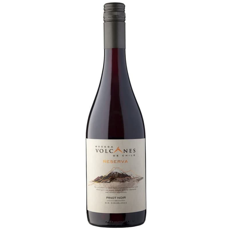 Imagen de VINO VOLCANES RESERVA PINOT NOIR 750 ML