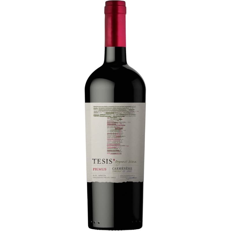 Imagen de VINO TESIS PRIMUS CARMENERE 700ML