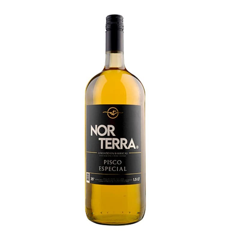 Imagen de PISCO NOR TERRA AÑEJADO 35° 1500 ML