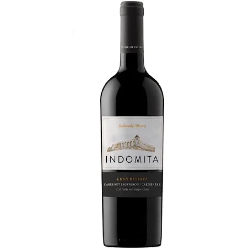 Imagen de VINO INDOMITA GRAN RVA CABERNET SAUVIGNON/CARMENERE 750ML