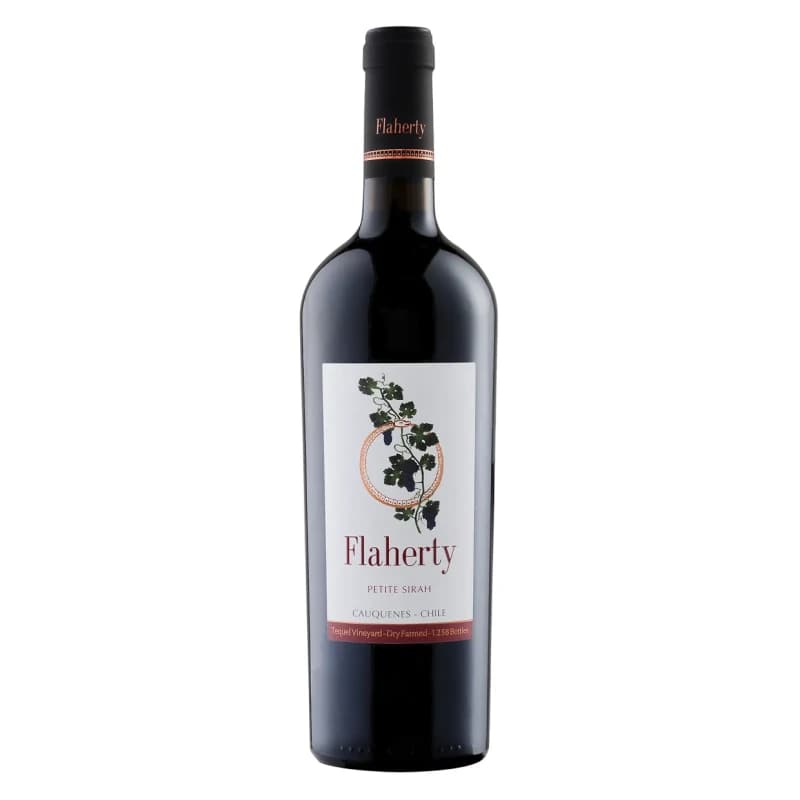 Imagen de VINO FLAHERTY PETITE SIRAH VIÑEDO TEQUEL 750 ML