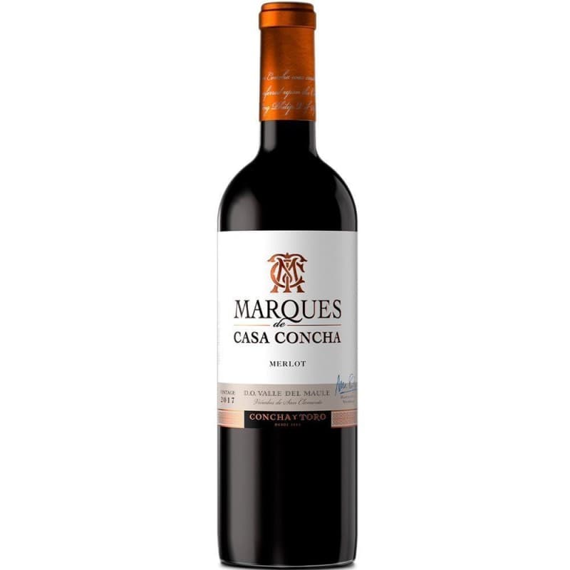 Imagen de VINO MARQUES DE CASA CONCHA MERLOT 750ML
