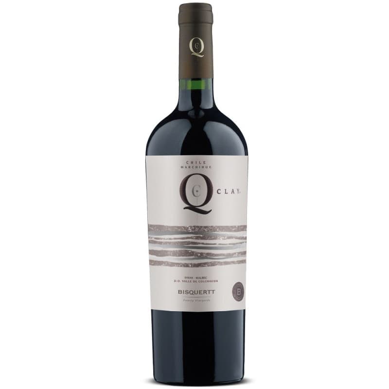 Imagen de VINO Q CLAY BISQUERTT SYRAH MALBEC 750 ML
