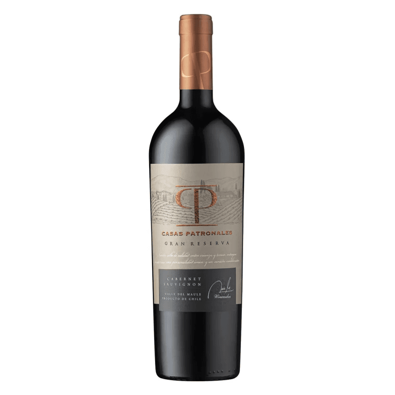 Imagen de VINO CASAS PATRONALES GRAN RESERVA CABERNET SAUVIGNON 750 ML