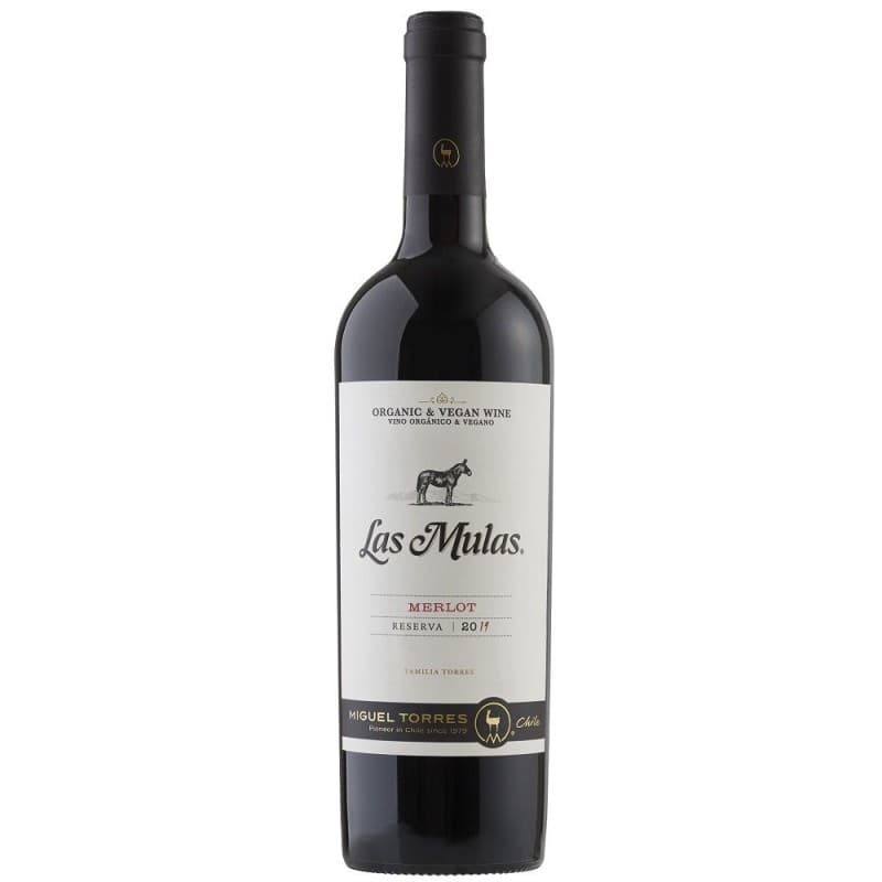 Imagen de VINO LAS MULAS RESERVA MERLOT 750CC