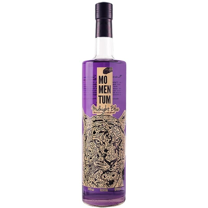 Imagen de LICOR FLOR DE SAUCO MIDNIGHT BLUE MOMENTUM 750ML