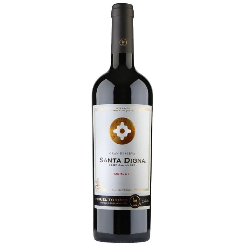 Imagen de VINO SANTA DIGNA RESERVA MERLOT 750CC
