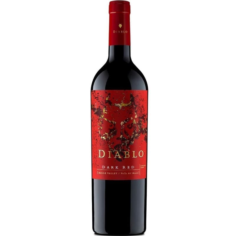 Imagen de VINO DIABLO DARK RED 750CC