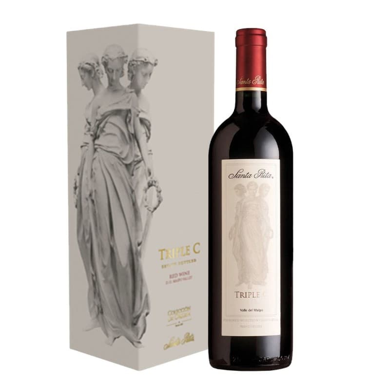 Imagen de VINO TRIPLE C RED WINWE STA RITA 750 ML