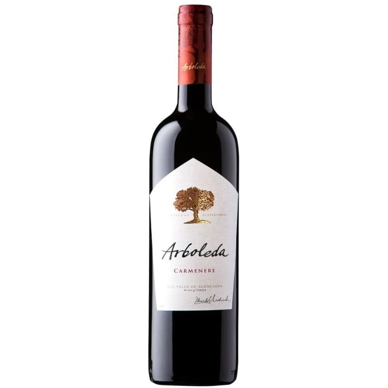 Imagen de VINO ARBOLEDA CARMENERE 750ML