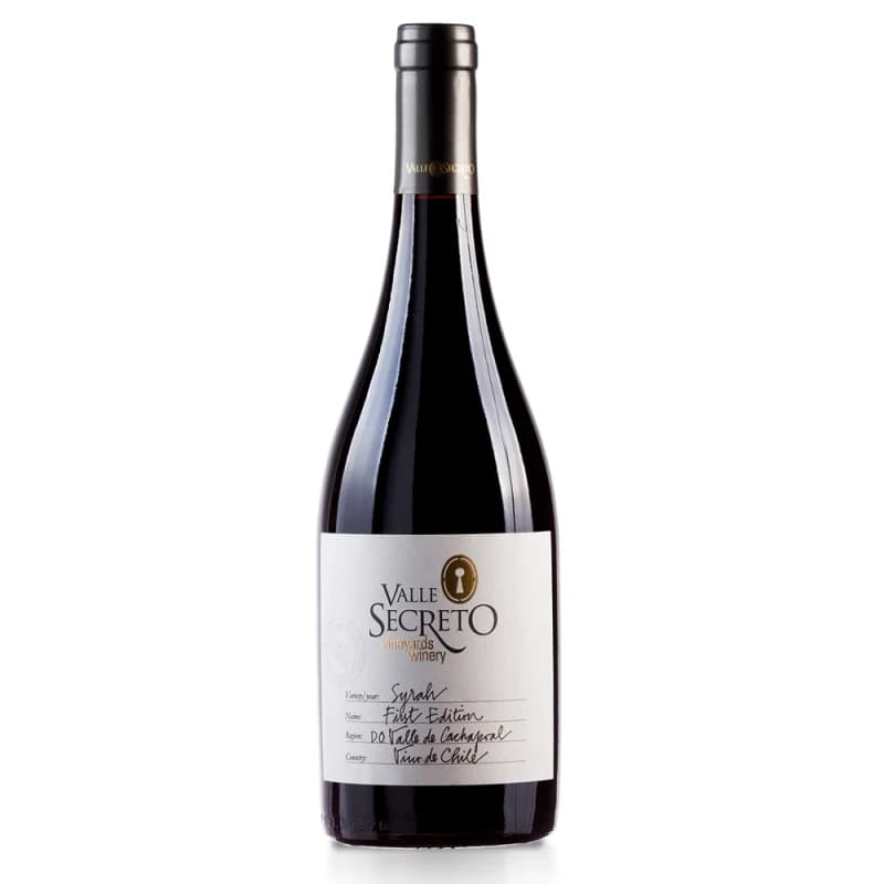 Imagen de VINO VALLE SECRETO SYRAH FIRST EDITION 750ML