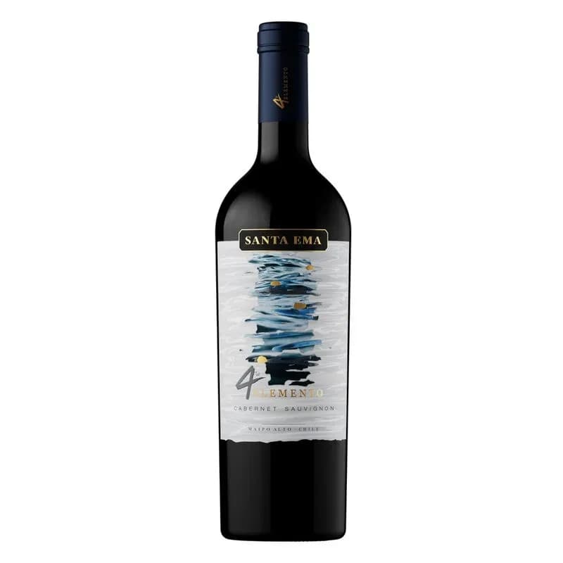 Imagen de VINO SANTA EMA 4TO ELEMENTO CABERNET SAUBGNON 750ML