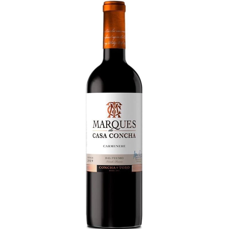 Imagen de VINO MARQUES DE CASA CONCHA CARMENERE 750ML